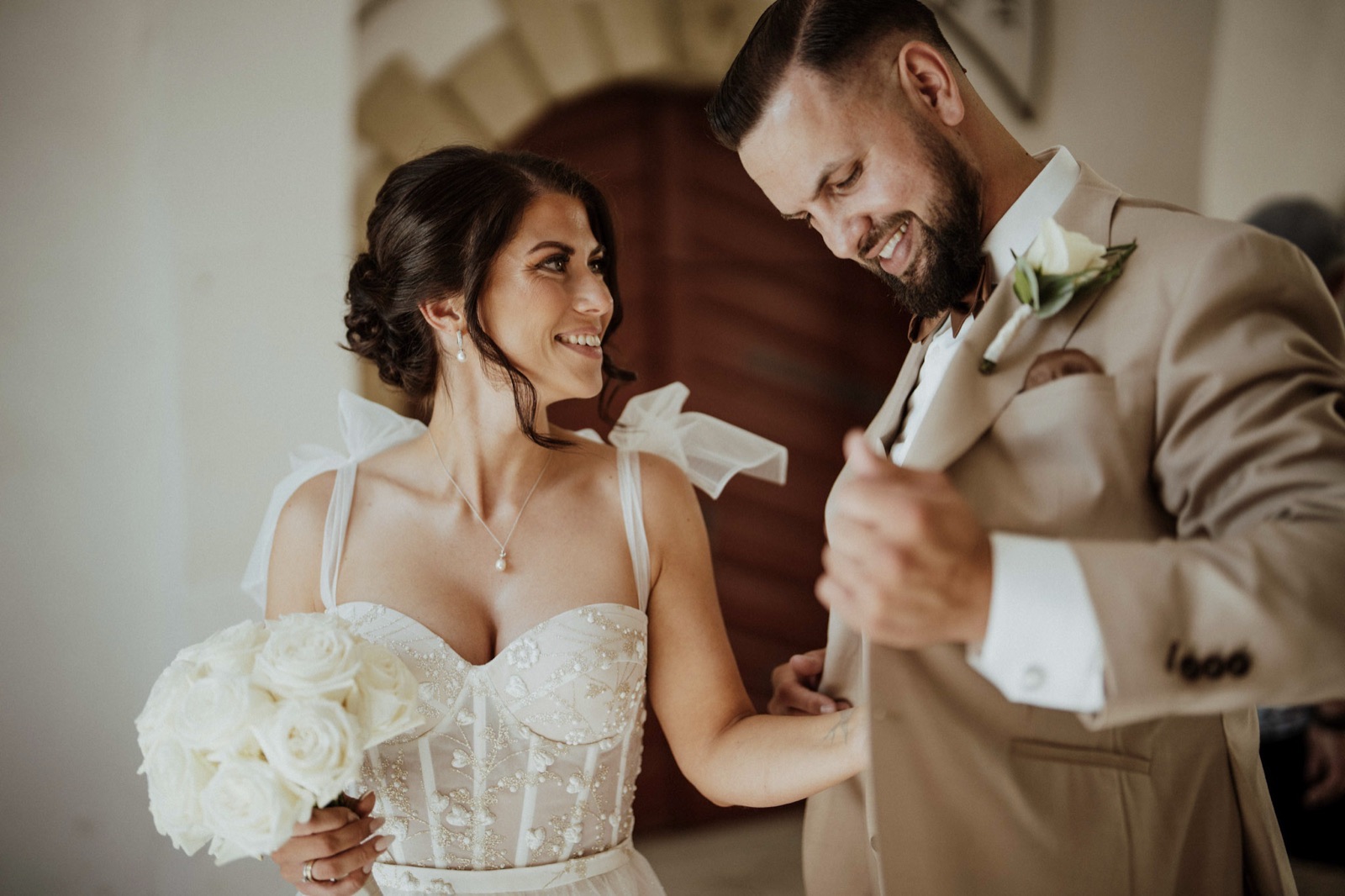 Kirchliche Trauung - Trausegen und Ringwechsel